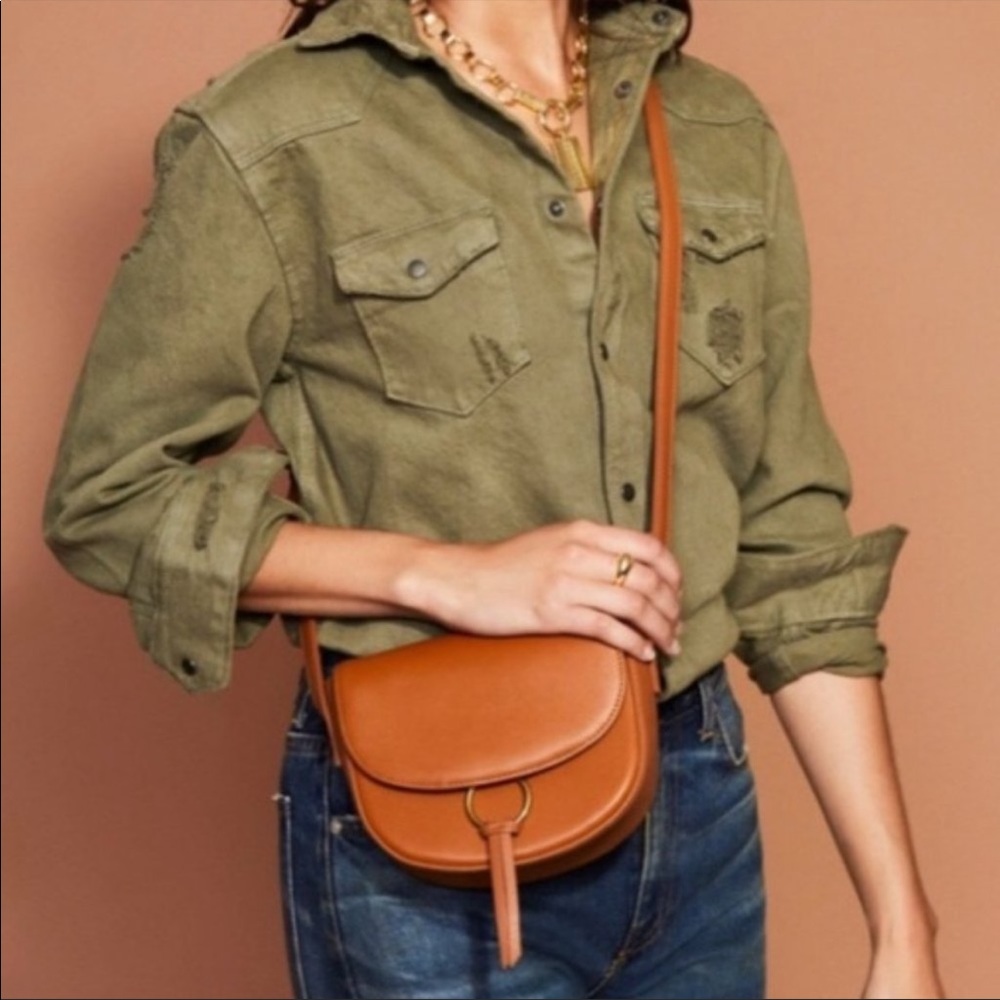 NWT!!!JJ Winters Brown Crossbody